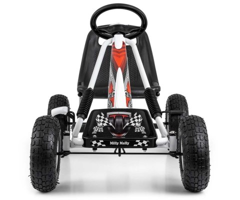 Gokart na pedały thor biały MILLY MALLY