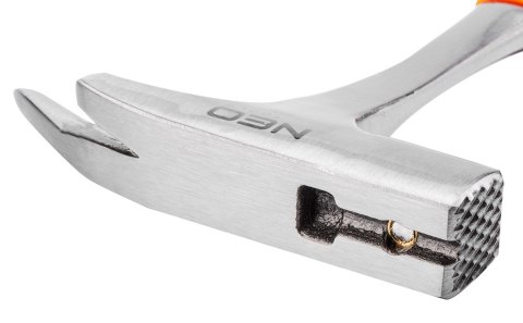 Młotek ciesielski 600 g, monolityczna konstrukcja NEO TOOLS