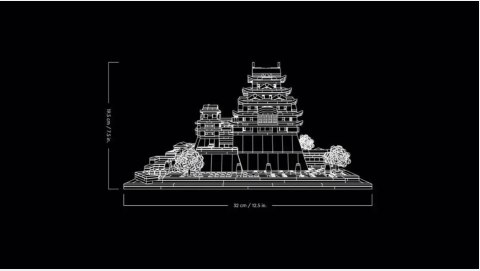 Klocki architecture 21060 zamek himeji LEGO