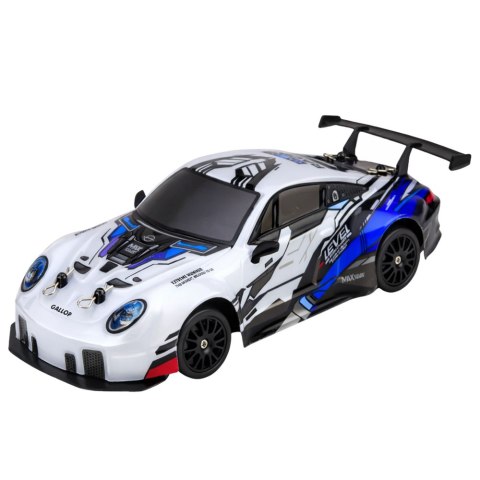 Auto Do Driftu Zdalnie Sterowane RC Wymienne Koła 4WD Niebieskie 1:24 LEAN TOYS