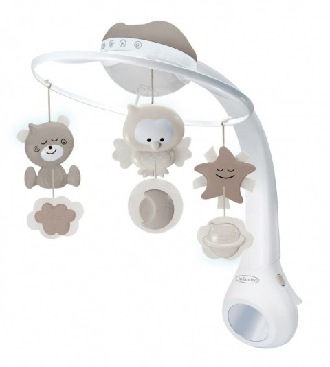 Muzyczna karuzelka 3w1 infantino beżowa B KIDS