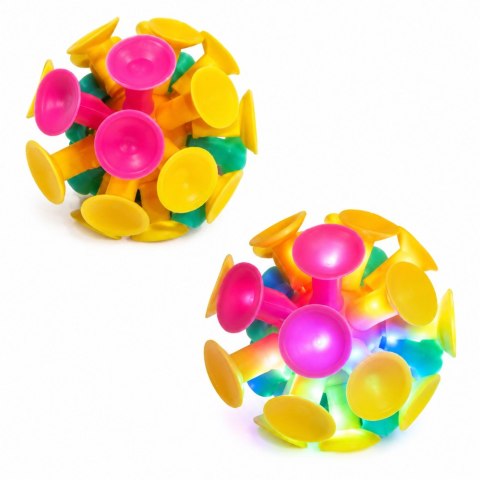 Gra Zręcznościowa Do Rzucania Łapania Paletki Piłeczki Świecące LED Rekin LEAN TOYS