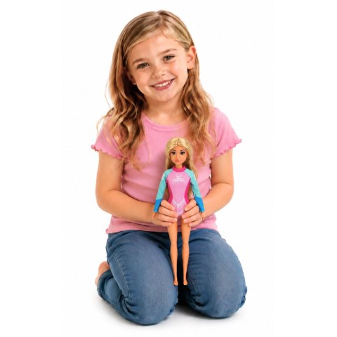Lalka Anlily Surferka W Kombinezonie Z Deską Surfingową Akcesoria Zestaw LEAN TOYS