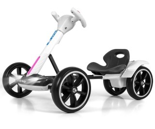 Pojazd gokart na akumulator bolt biały MILLY MALLY