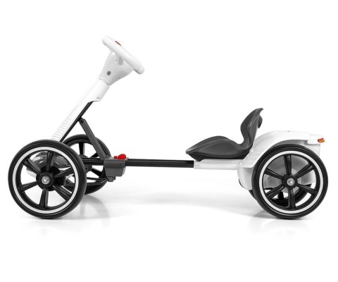 Pojazd gokart na akumulator bolt biały MILLY MALLY