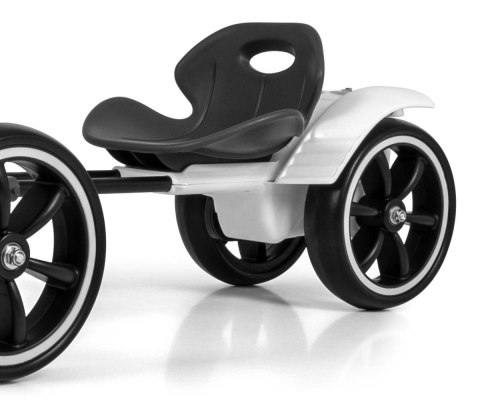 Pojazd gokart na akumulator bolt biały MILLY MALLY