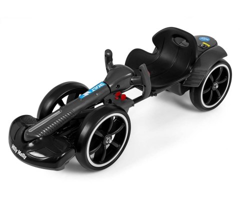 Pojazd gokart na akumulator bolt czarny MILLY MALLY