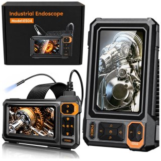 Kamera Przewodowa Inspekcyjna Endoskop 8 Diod LED LCD 4,3'' IP67 LEAN