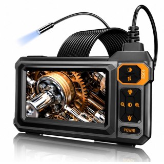 Kamera Przewodowa Inspekcyjna Endoskop 8 Diod LED LCD 4,3'' IP67 LEAN