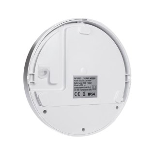 Lampa LED z sensorem ruchu MCE291 W biała Maclean