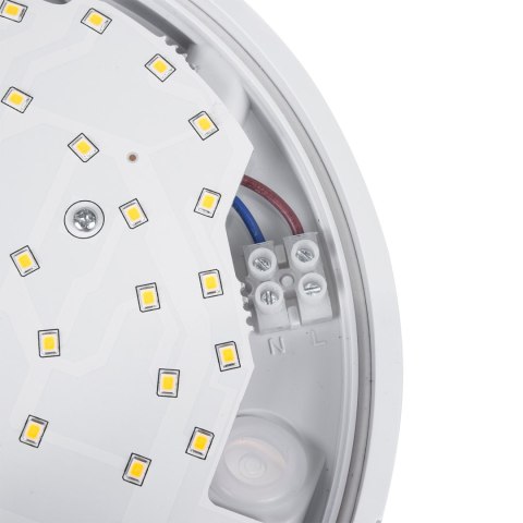 Lampa LED z sensorem ruchu MCE291 W biała Maclean