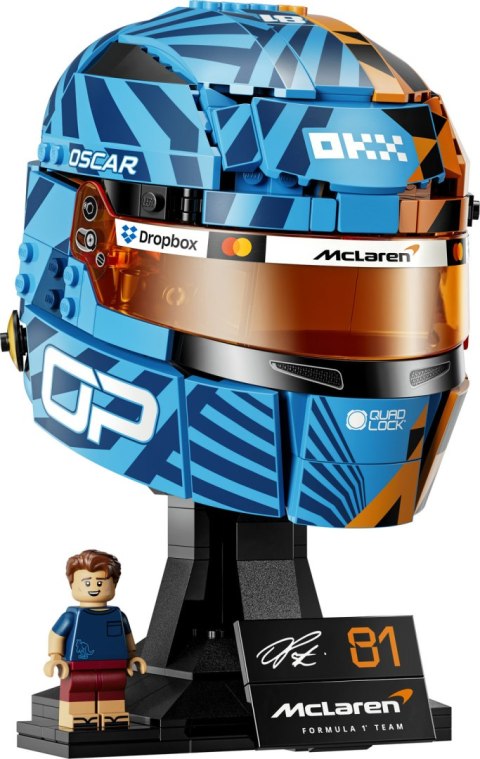 43017 | Kask Oscar Piastri McLaren Mastercard F1® Team LEGO