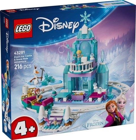 43281 | Lodowy Zamek Elzy i Śnieżna Przejażdżka LEGO