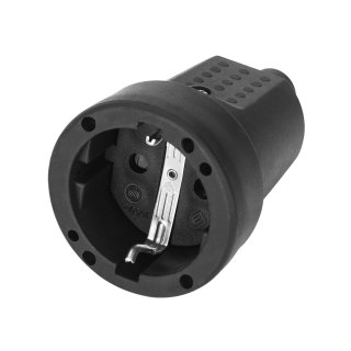 Gniazdo Schuko mini, IP44, 16A, 230V Orno