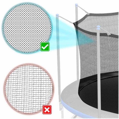 Siatka do trampoliny wewnętrzna 374cm 12ft Neo-Sport