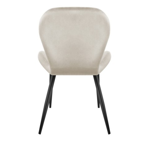 Krzesło welurowe Prince 2.0 Beige