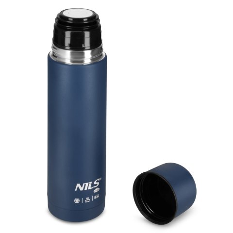 NC3803 TERMOS TURYSTYCZNY 500 ML NIEBIESKI NILS CAMP