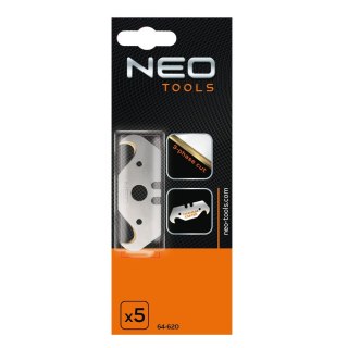 Ostrza hakowe wymienne, 5 szt. NEO TOOLS