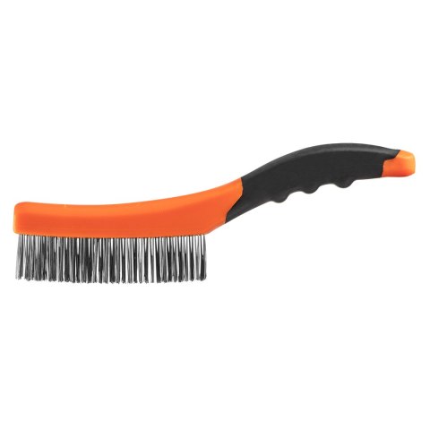 Szczotka druciana, drut stalowy, 4x16 rzędów NEO TOOLS