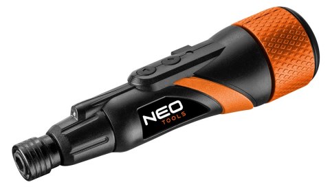 Wkrętak akumulatorowy USB-C 3.6V, Li-Ion, plastikowe pudełko+akcesoria NEO TOOLS