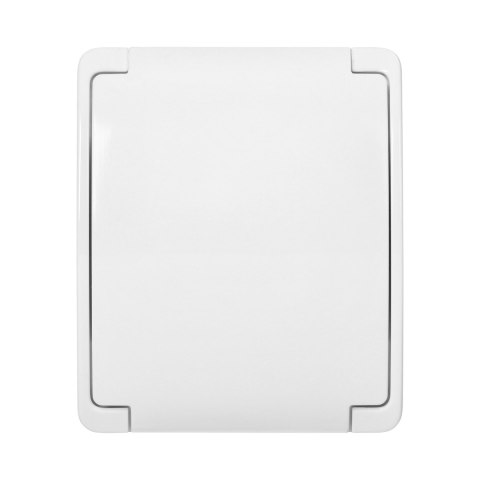 Gniazdo pojedyncze 2P+Z Schuko AQUATIC, IP44, białe Orno