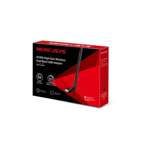 Karta sieciowa Mercusys USB AC650, MU6H, 2.4 + 5 GHz MERCUSYS