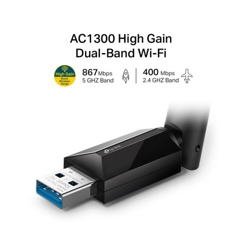 Karta sieciowa TP-Link Archer T3U Plus AC1300 WiFi-5 Tp-Link