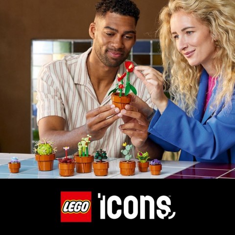 Klocki botanicals 10329 małe roślinki LEGO
