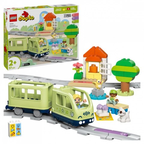 Klocki duplo 10427 przygoda z interaktywnym pociągiem LEGO
