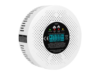 50-637# Detektor czujnik czadu i dymu xcd30 lcd 3xaa Blow