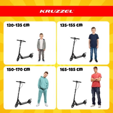 Hulajnoga Kruzzel Hyperion B 26142 KRUZZEL
