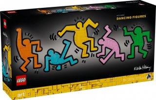 Klocki art 31216 keith haring - tańczące postacie LEGO
