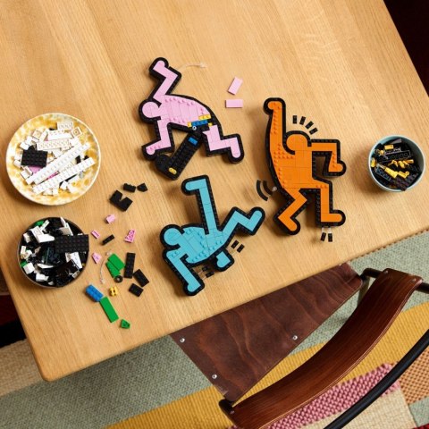 Klocki art 31216 keith haring - tańczące postacie LEGO
