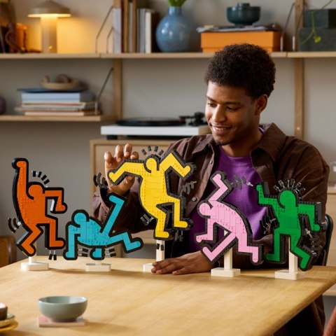 Klocki art 31216 keith haring - tańczące postacie LEGO