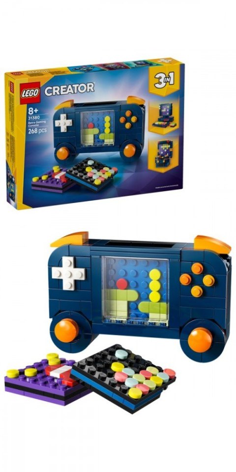 Klocki creator 31380 konsola do gry retro LEGO