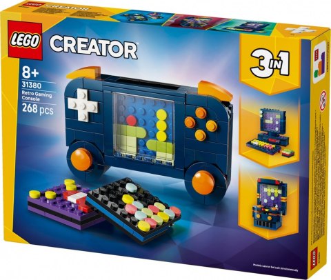Klocki creator 31380 konsola do gry retro LEGO