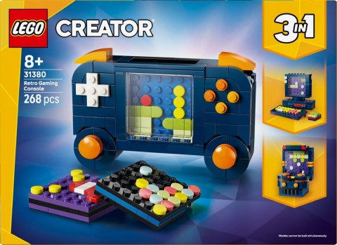 Klocki creator 31380 konsola do gry retro LEGO