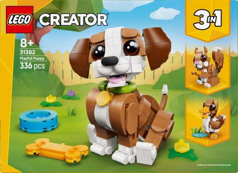 Klocki creator 31382 urocze zwierzątka: psotny szczeniaczek LEGO