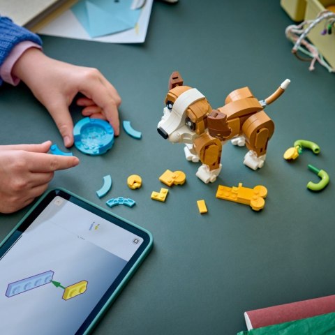 Klocki creator 31382 urocze zwierzątka: psotny szczeniaczek LEGO
