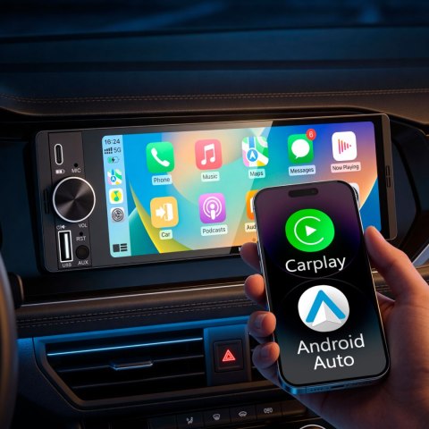 Radio samochodowe Kruger&Matz KM2016 CarPlay/AndroidAuto Kruger&Matz