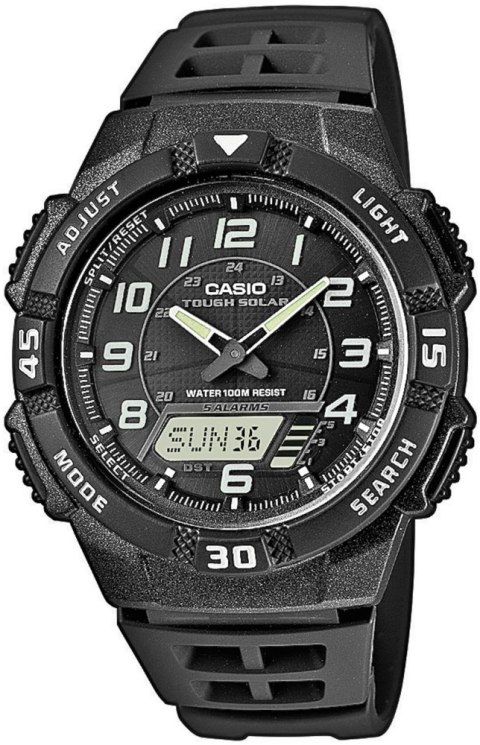CASIO Zegarek CASIO AQ-S800W-1BVEF SOLAR + BOX