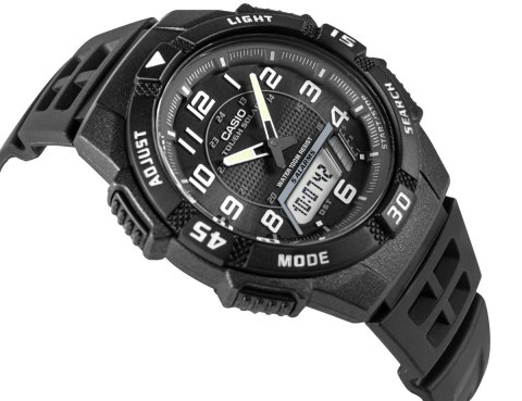 CASIO Zegarek CASIO AQ-S800W-1BVEF SOLAR + BOX