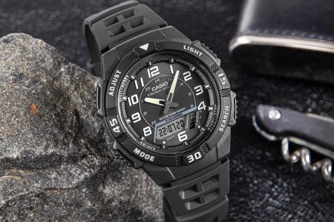 CASIO Zegarek CASIO AQ-S800W-1BVEF SOLAR + BOX