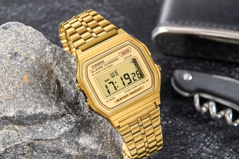 CASIO Zegarek CASIO Vintage A158WETG-9AEF + BOX
