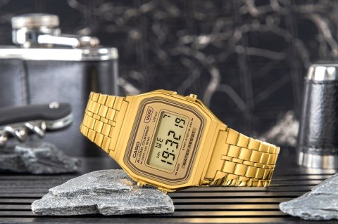 CASIO Zegarek CASIO Vintage A158WETG-9AEF + BOX