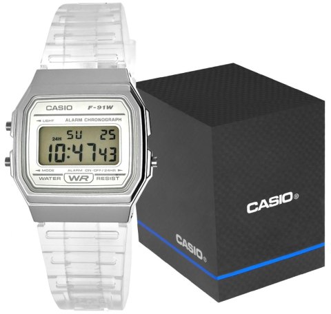 CASIO Zegarek Damski CASIO F-91WS-7EF
