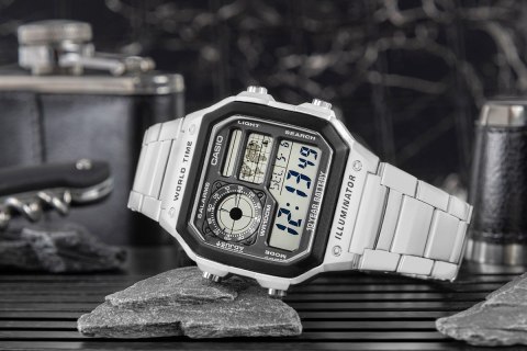CASIO Zegarek Męski CASIO AE-1200WHD-1AVEF + BOX
