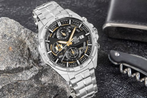 CASIO Zegarek Męski CASIO EDIFICE EFR-556D-1AVUEF 10 BAR
