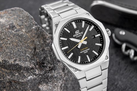 CASIO Zegarek Męski CASIO EDIFICE EFR-S108D-1AVUEF + BOX