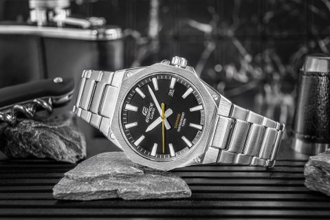 CASIO Zegarek Męski CASIO EDIFICE EFR-S108D-1AVUEF + BOX